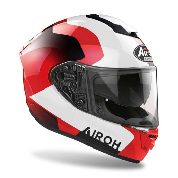 Casque moto Airoh ST501 DOCK Rouge/Blanc