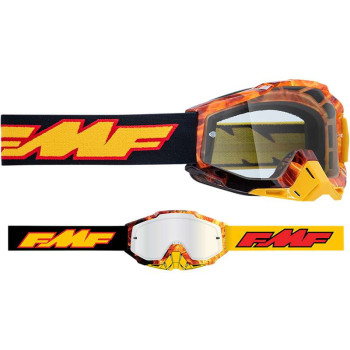 Masque moto cross FMF VISION POWERBOMB SPARK CLEAR