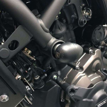 Tampons de protection GBRacing RACE Yamaha MT-07 / XSR700 / TENERE 700 / R7