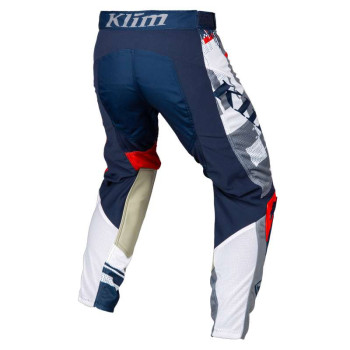 Pantalon cross KLIM XC LITE 2022 DIGITAL CHAOS RED
