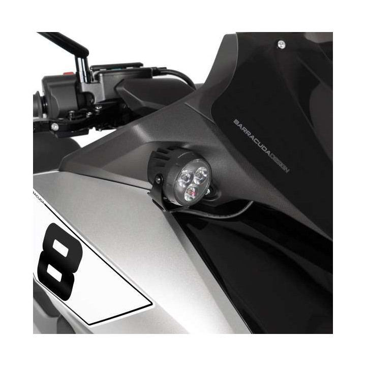 Kit fixation phares additionnels Barracuda Honda Forza 750