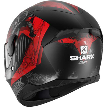 Casque moto Shark D-SKWAL 2 ATRAXX Rouge / Noir mat
