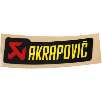 Autocollant Akrapovic 90X26,5mm