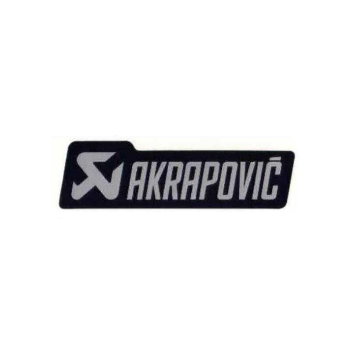 Autocollant Akrapovic BLACK 150x42MM