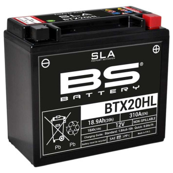 Batterie BS BTX20HL SLA (YB18L-A)