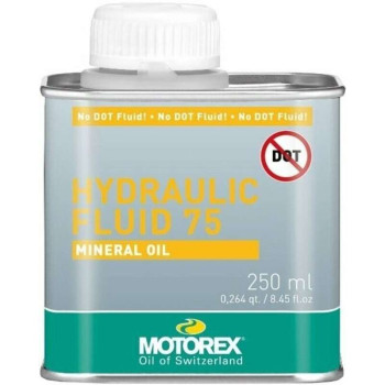 Liquide d'embrayage minéral Motorex HYDRAULIC FLUID 75 250 ml
