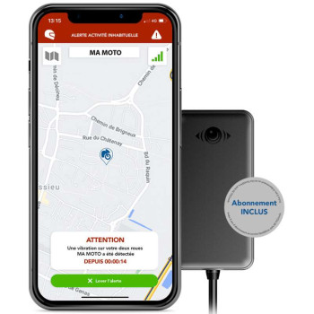 Traceur GPS moto Sentidrive SENTINELLE MINI - Abonnement 3 ans INCLUS