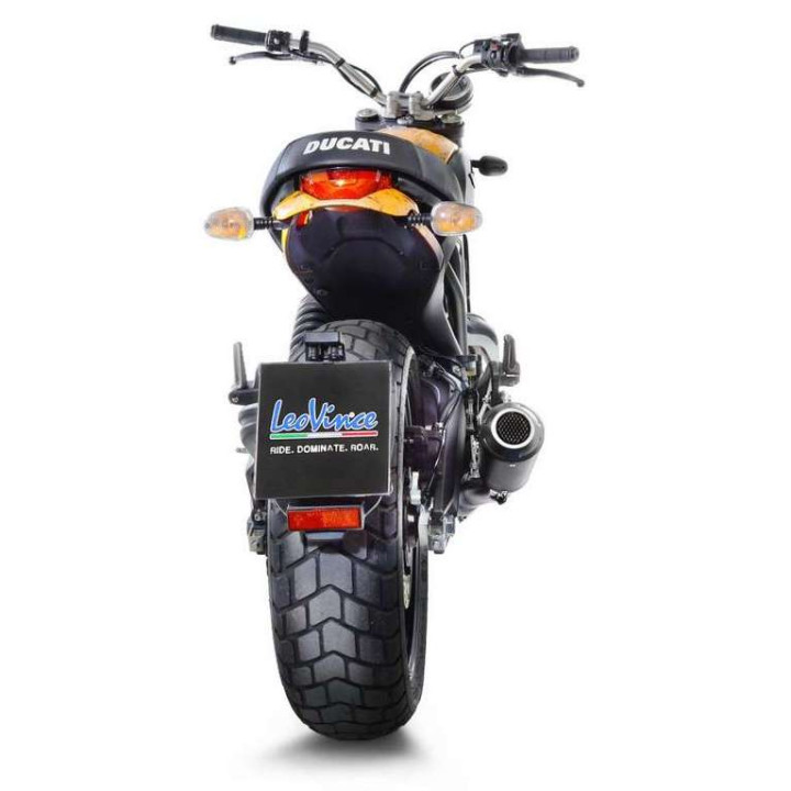 Silencieux LeoVince LV-10 Black (15206B) Ducati SCRAMBLER 800