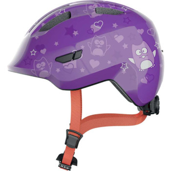 Casque vélo enfant ABUS SMILEY 3.0 Purple Star