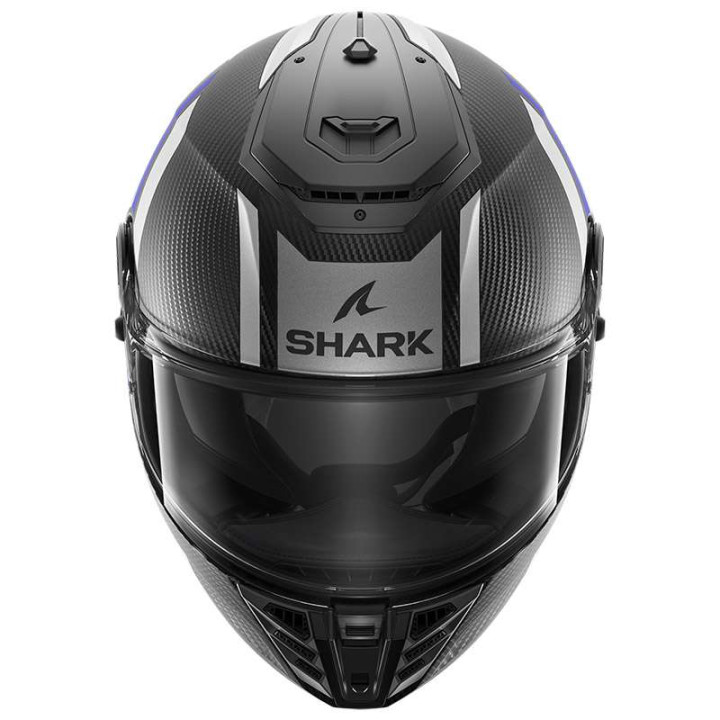 Casque moto Shark SPARTAN RS CARBON MAT Noir/Bleu