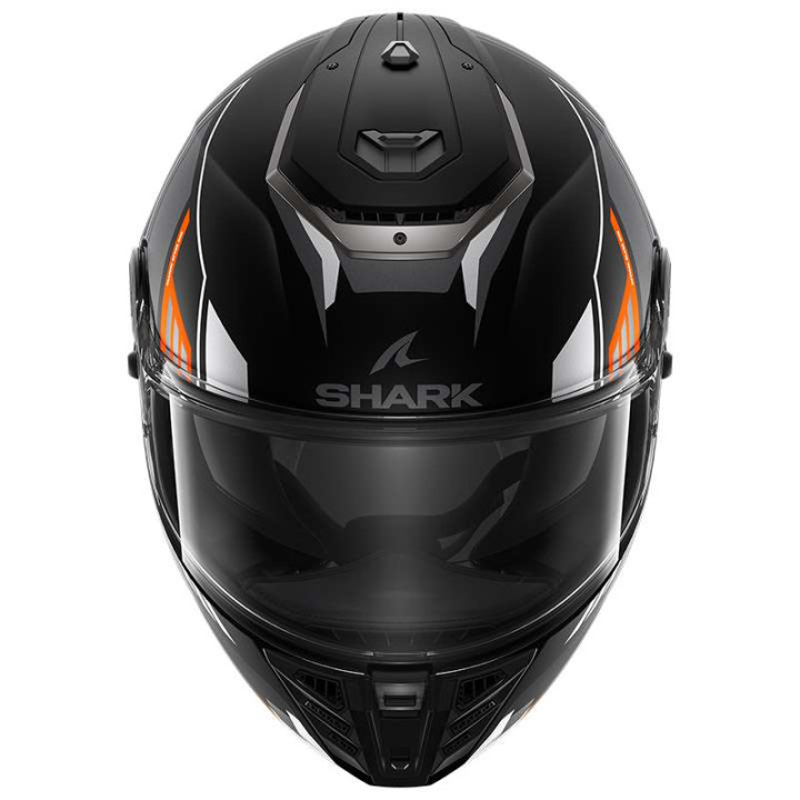 Casque moto Shark SPARTAN RS BYHRON Noir/Orange