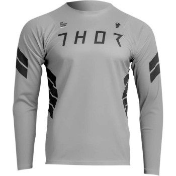 Maillot vélo Thor ASSIST STING LONG SLEEVE GRAY/BLACK