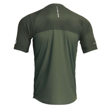 Maillot vélo Thor INTENSE ASSIST CENSIS SHORT SLEEVE FOREST/GREEN
