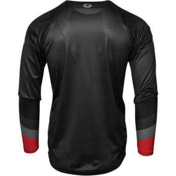 Maillot vélo Thor ASSIST LONG SLEEVE BLACK/RED