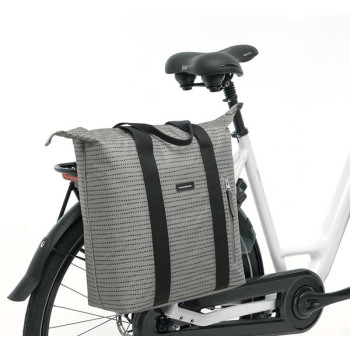 Sacoche vélo porte bagages NEWLOOXS KOTA NOMI 24L GRIS