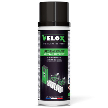 Nettoyant / dégraissant diélectrique Velox pour batterie VAE 400mL