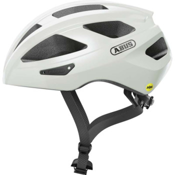 Casque vélo ABUS MACATOR MIPS Pearl White