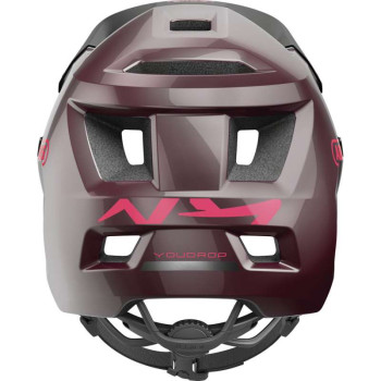 Casque vélo enfant ABUS YOUDROP Wildberry Red