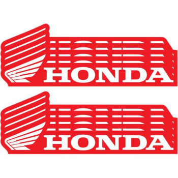 Lot de x10 planches de stickers D'COR Honda