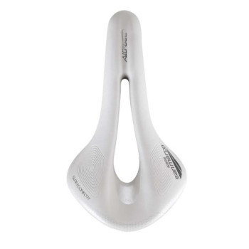 Selle vélo San Marco ALLROAD SUPERCONFORT OPEN-FIT RACING Blanc