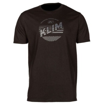 Tee-shirt Klim KINETIC SS BLACK/ASPHALT