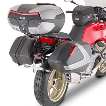 Support valises Givi MONOKEY SIDE (PLX8207) Moto Guzzi V100 Mandello 