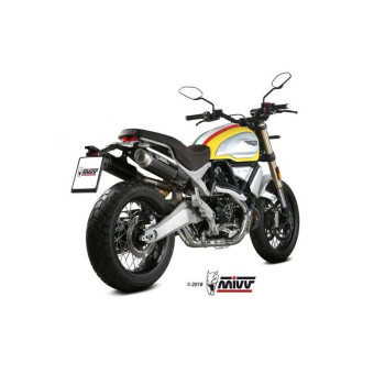 Silencieux homologué Mivv GP PRO Carbone (D.038.L2P) Ducati Scrambler 1100