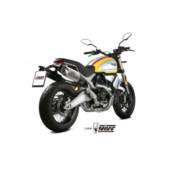 Silencieux homologué Mivv GP PRO Titane (D.038.L6P) Ducati Scrambler 1100