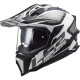 Casque moto LS2 EXPLORER MX701 ALTER Noir/Blanc 22.06