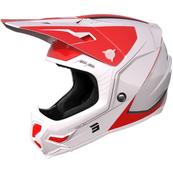 Casque cross Shot CORE COMP RED PEARLY