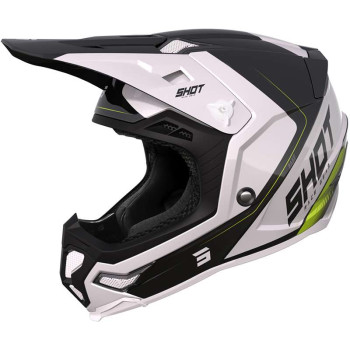 Casque cross Shot CORE FAST BLACK PEARLY