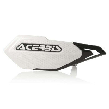 Kit protège-mains vélo X-Elite ACERBIS Blanc/Noir