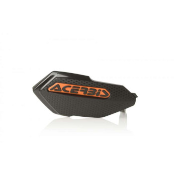 Kit protège-mains vélo X-Elite ACERBIS Noir/Orange