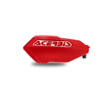 Kit protège-mains vélo X-Elite ACERBIS Rouge/Blanc
