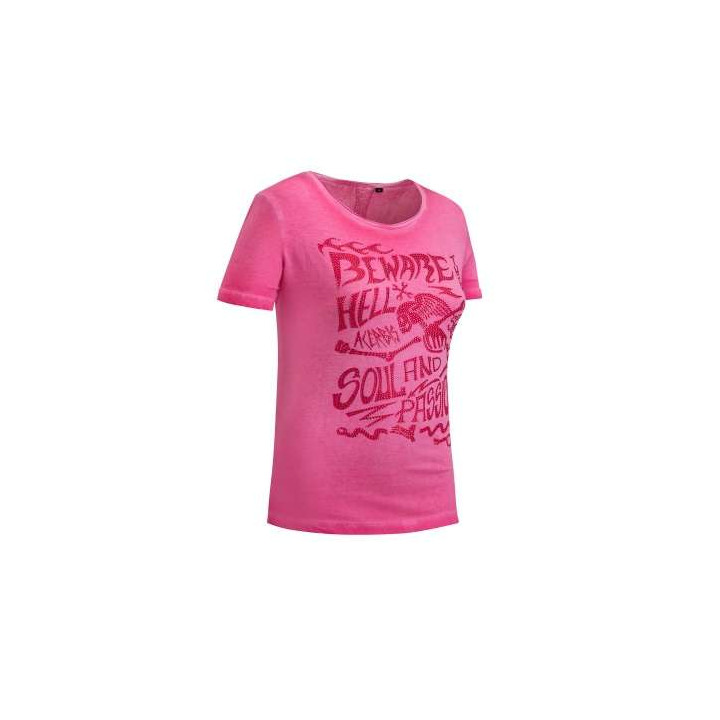 Tee-shirt femme Acerbis SP CLUB RUSH LADY Fuchsia