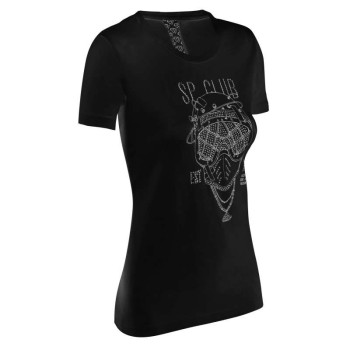 Tee-shirt femme Acerbis SP CLUB DIVER Noir