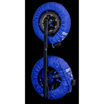 Couvertures chauffantes bleues Tecnoglobe (la paire) 110-190