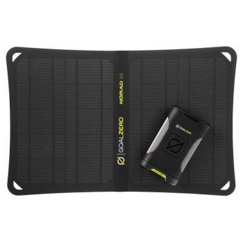 Panneau solaire Goal Zero NOMAD 10 + Batterie portative Goal Zero VENTURE 35 (9600 mAh)