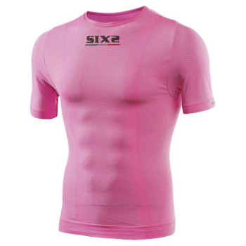 Maillot thermique moto SIXS TS1 ROSE FLUO