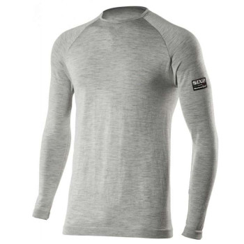 Maillot thermique moto SIXS TS2 MERINOS GREY