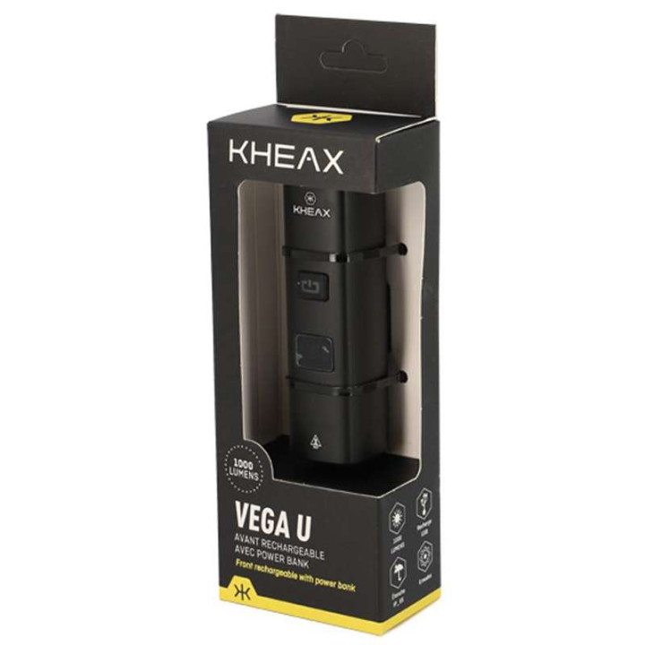 Eclairage avant Vélo KHEAX VEGA U (USB)
