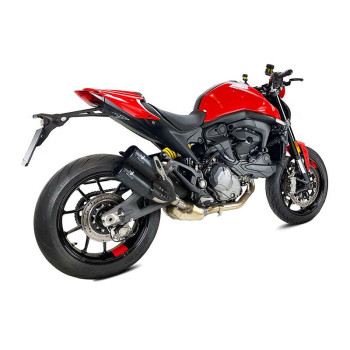 Silencieux IXRACE DCX2 CARBONE FORGED Ducati MONSTER 937