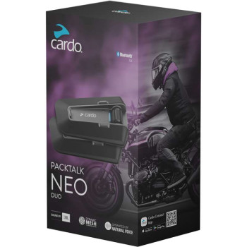 Intercom Cardo PACKTALK NEO DUO (kit pour 2 casques)
