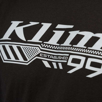 Tee-shirt Klim FOUNDATION TRI-BLEND Noir