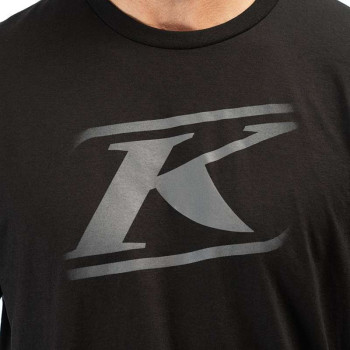 Tee-shirt Klim DRIFT TRI-BLEND Noir