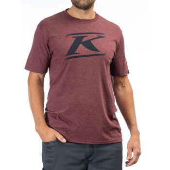Tee-shirt Klim DRIFT TRI-BLEND Rouge