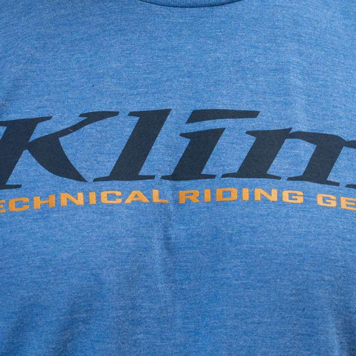Tee-shirt Klim K CORP SS T Bleu clair