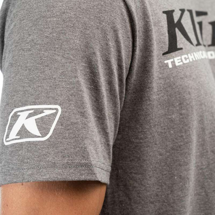 Tee-shirt Klim K CORP SS T Gris