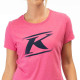 Tee-shirt femme Klim DRIFT TRI-BLEND Rose