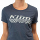 Tee-shirt femme Klim FOUNDATION TRI-BLEND Bleu